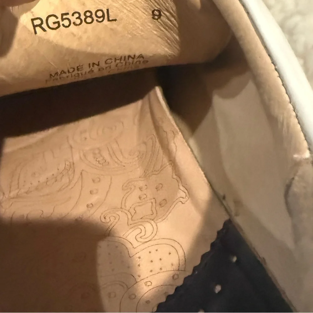 Robert Graham Vibrant Red and White Sneakers